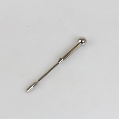 調教工具-菲菲皮革-菲菲 男用不銹鋼馬眼刺激擴張器